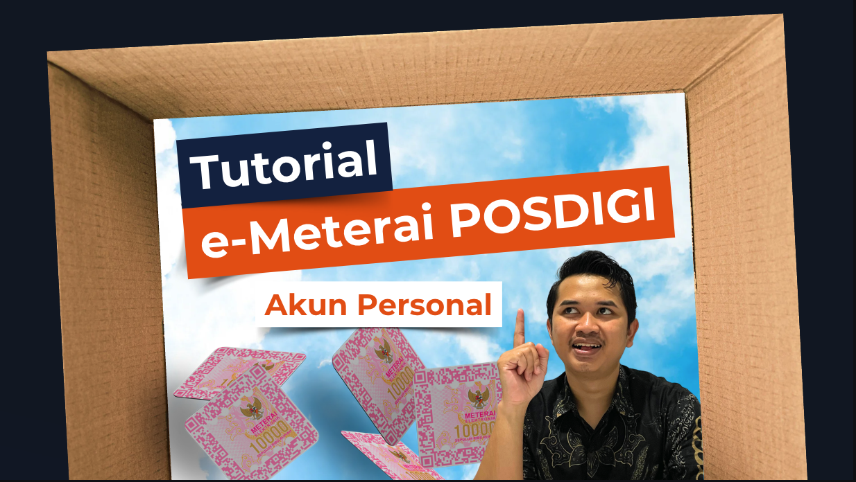 Don’t Misplace Your e-Meterai! Here’s How to Register, Buy Quota, and Stamp Documents on POSDIGI e-Meterai